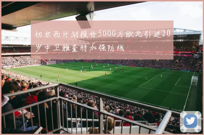 切尔西计划报价5000万欧元引进20岁中卫雅奎特加强防线